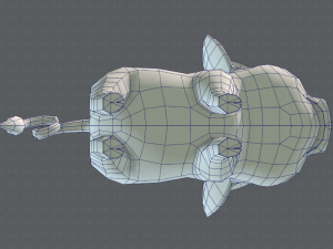 pig cartoon 3D मॉडल
