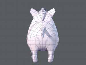 boar cartoon 3D मॉडल