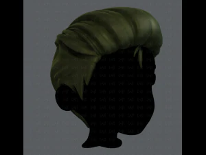 3d hair style for boy v17 3D Model