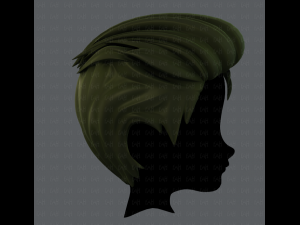 3d hair style for boy v17 Modello 3D
