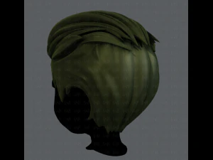 3d hair style for boy v17 3D Model