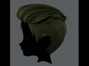 3d hair style for boy v17 Modello 3D