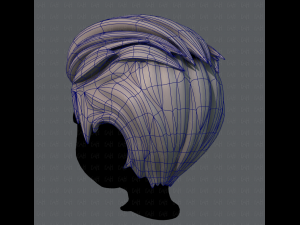 3d hair style for boy v17 Modello 3D