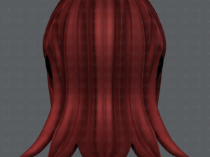 3d hair style for girl v17 Modelo 3D