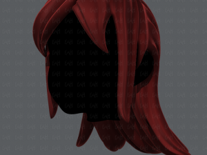 3d hair style for girl v17 Modelo 3D