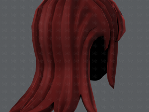 3d hair style for girl v17 Modelo 3D