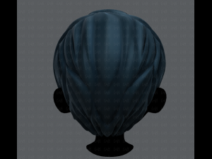 3d hair style for boy v18 Modello 3D