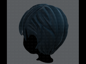 3d hair style for boy v18 Modello 3D