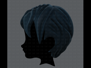 3d hair style for boy v18 Modello 3D