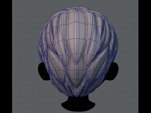 3d hair style for boy v18 Modello 3D