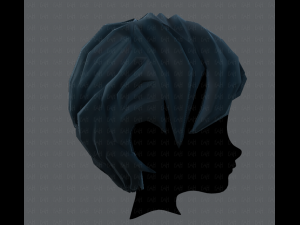 3d hair style for boy v18 Modello 3D