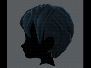 3d hair style for boy v18 Modello 3D