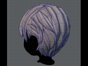3d hair style for boy v18 Modello 3D