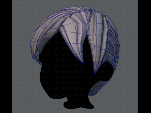 3d hair style for boy v18 Modello 3D