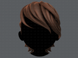 3d hair style for boy v19 3D 模型