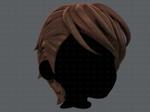 3d hair style for boy v19 3D 模型
