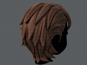 3d hair style for boy v19 3D 模型