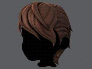3d hair style for boy v19 3D 模型