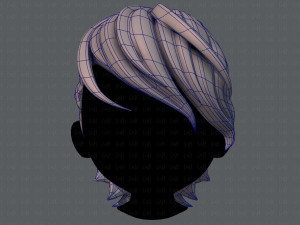 3d hair style for boy v19 3D 模型
