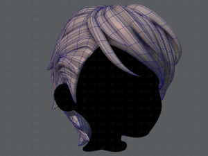 3d hair style for boy v19 3D 模型
