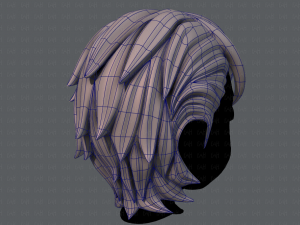 3d hair style for boy v19 3D 模型