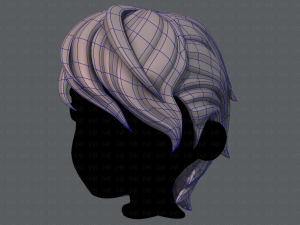 3d hair style for boy v19 3D 模型