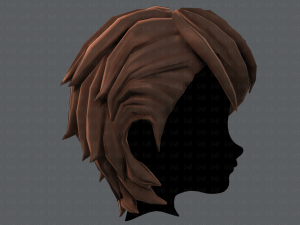 3d hair style for boy v19 3D 模型
