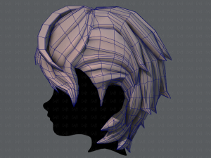 3d hair style for boy v19 3D 模型