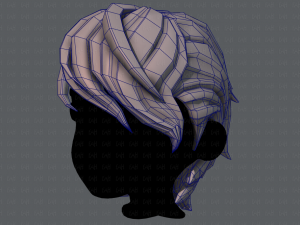 3d hair style for boy v19 3D 模型