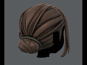 3d hair style for girl v20 Modèle 3D