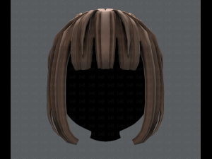 3d hair style for girl v20 Modèle 3D