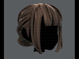 3d hair style for girl v20 Modèle 3D