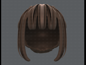 3d hair style for girl v20 Modèle 3D