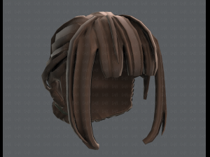 3d hair style for girl v20 Modèle 3D