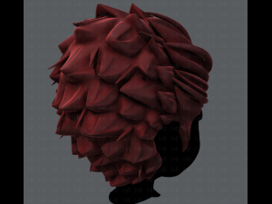 3d hair style for boy v20 Modelo 3D