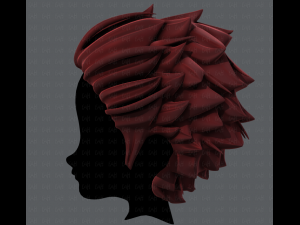 3d hair style for boy v20 Modelo 3D