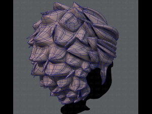 3d hair style for boy v20 Modelo 3D