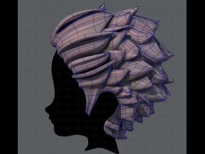3d hair style for boy v20 Modelo 3D