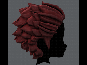 3d hair style for boy v20 Modelo 3D