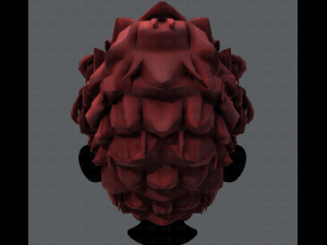 3d hair style for boy v20 Modelo 3D