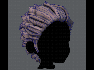 3d hair style for boy v20 Modelo 3D