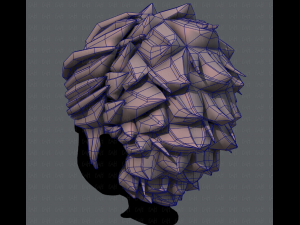 3d hair style for boy v20 Modelo 3D