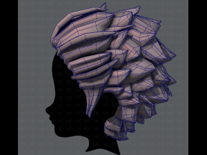 3d hair style for boy v20 Modelo 3D