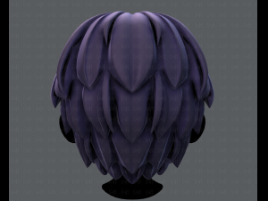 3d hair style for boy v21 3D 模型