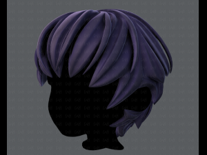 3d hair style for boy v21 3D 模型