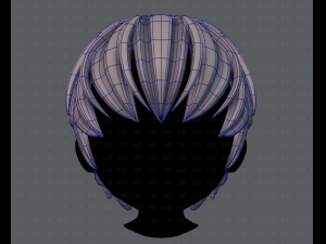 3d hair style for boy v21 3D 模型