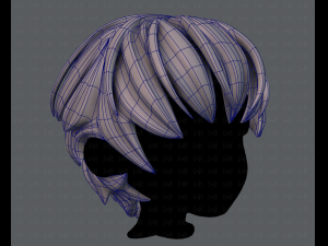 3d hair style for boy v21 3D 模型