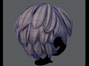 3d hair style for boy v21 3D 模型