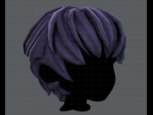 3d hair style for boy v21 3D 模型
