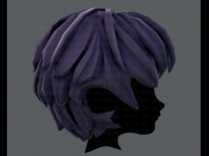 3d hair style for boy v21 3D 模型